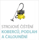 Strojové čištění koberců,podlah a čalounění